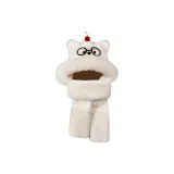 Белый стекло Meow