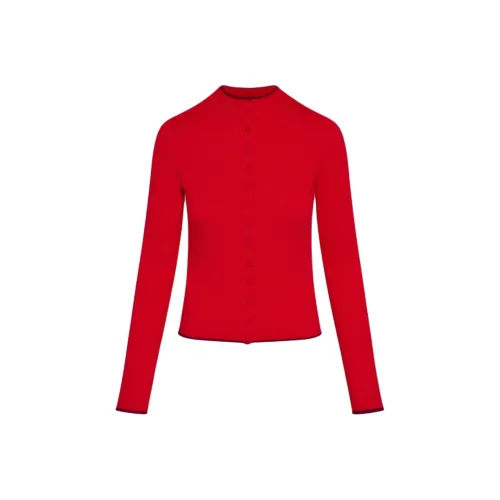 FRANKIES BIKINIS Leo Knit Button Up Cardigan Knit Women's