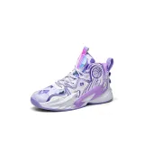 Бело-фиолетовый