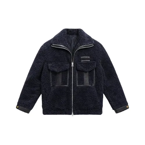 FOSS PHIL PRADA Синий Мужской Меховые изделия