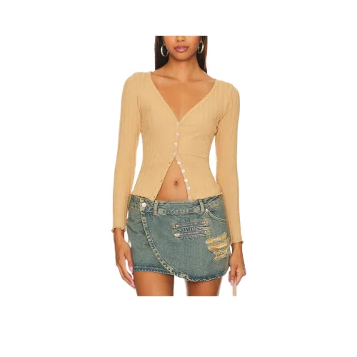 SUPERDOWN Nina Кнопка Топ Трикотаж Женский