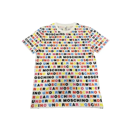 MOSCHINO Белый Унисекс T-рубашки