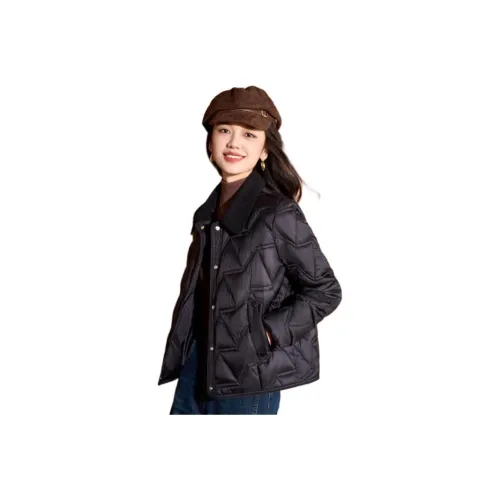 MEILANNI Черный Женский Пуховик