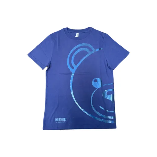 MOSCHINO Синий Унисекс T-рубашки