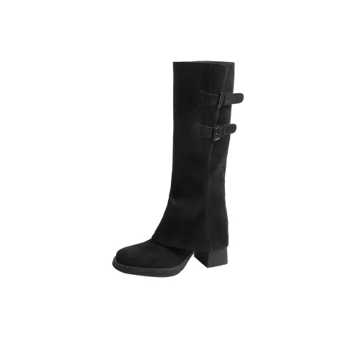 Doblecoco Женские сапоги на высоком каблуке