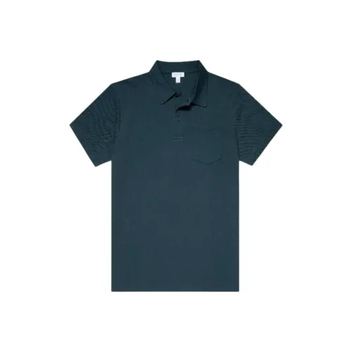 SUNSPEL Павлин Синий Мужская Поло