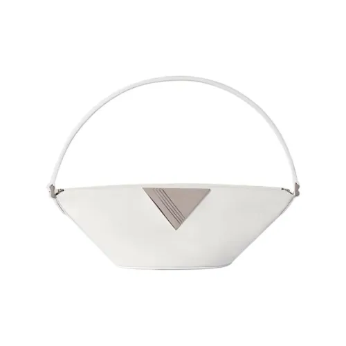 The Attico Телячья кожа Сумка через плечо Женская Белая