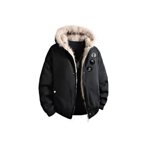 NINETEEN AUTUMN Хлопковый пуховик Унисекс