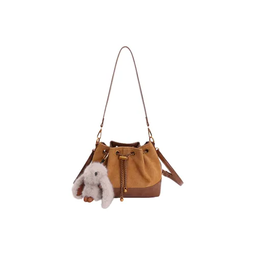 Xuan Xi ПУ (полиуретан) Ведрообразная сумка Сумка через плечо Стандартная Женская Многоцветная