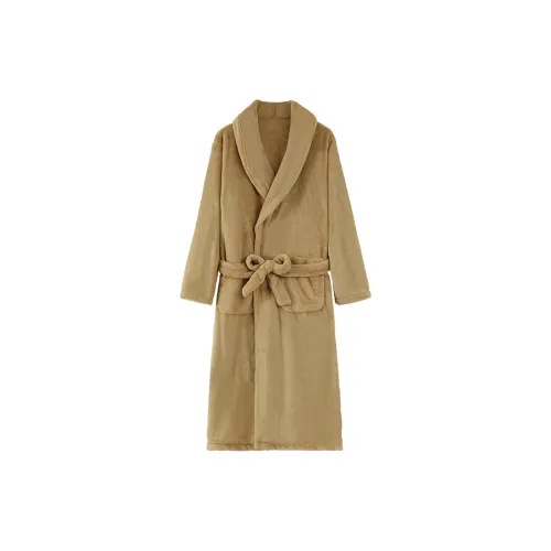 MENGLUAN Linen Women's Bath Robes