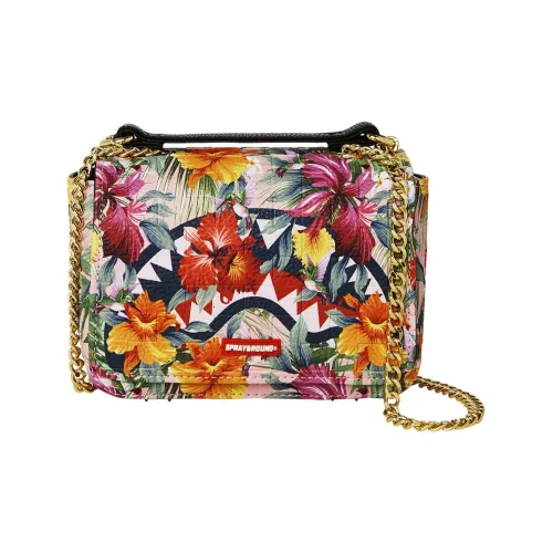 SPRAYGROUND Логотип Этикетка Сумка через плечо Женская Многоцветная