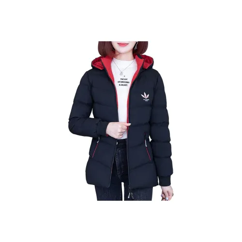 The Temptation Of The Muse С капюшоном Хлопковый пуховик Женские