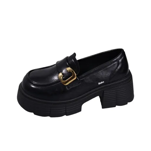 Bake Лоферы Черные Женские