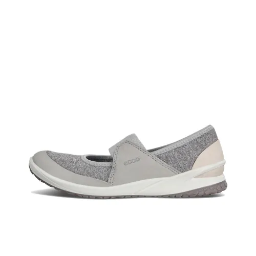 Ecco Biom Life Flat Mary Jane Shoes Women's Gray Эко Biom Life Планшет Мэри Джейн Обувь Женская Серый
