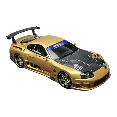 Yue Jisheng IG 1 18 Toyota TOP Secret GT300 Supra A80 Resin Hobby Model Toy Replica Collection Модели автомобилей