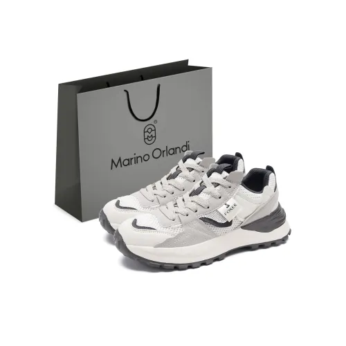MARINO ORLANDI Низкий топ толстая подошва кроссовки женские
