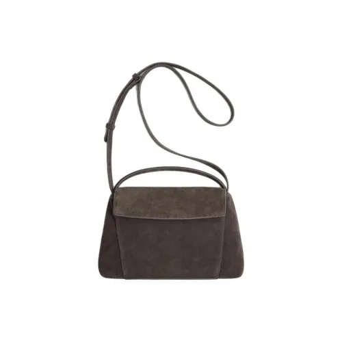 ZARA Collaboration Коровья кожа Одно плечо Сумка Средний Женский Коричневый