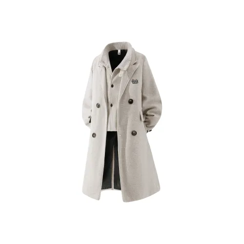 Double Dealer Шерстяное пальто унисекс