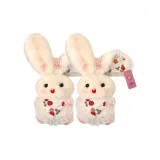 1 пара Белый фартук Кролик