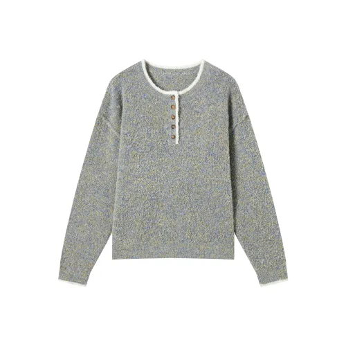 DIALOGUE Colorful Облачно-голубой Женские Свитеры