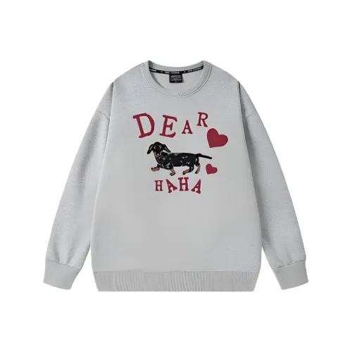 LAKESI Серый Флис с Подкладкой Женские Свитшоты