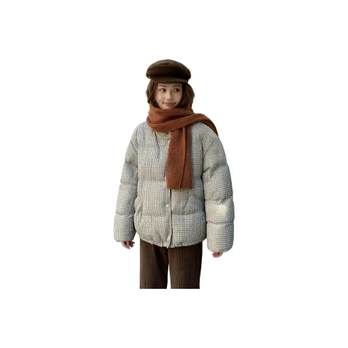 GEZITAI Клетка Женские Пуховики