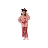 Розовый Полосы