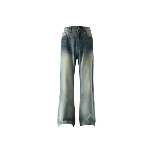 ZAZN Blue Unisex Jeans ZAZN Синий Унисекс Джинсы