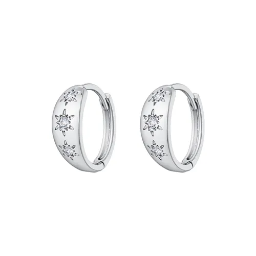 MISS XIA JWY Серьги из меди с серебряным покрытием женские