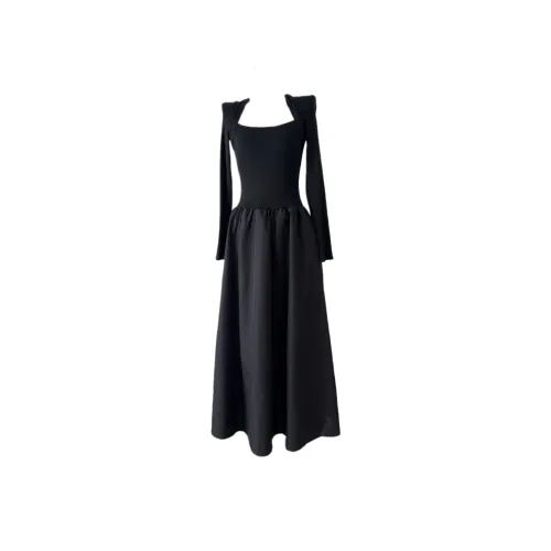 KYKW Длинное платье с длинными рукавами женское