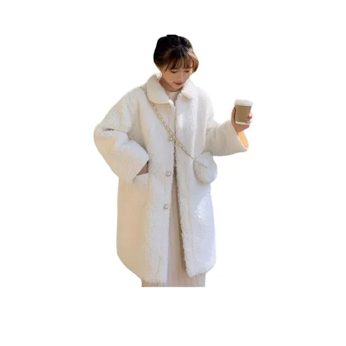 Dippanis Экрю Женское Пальто