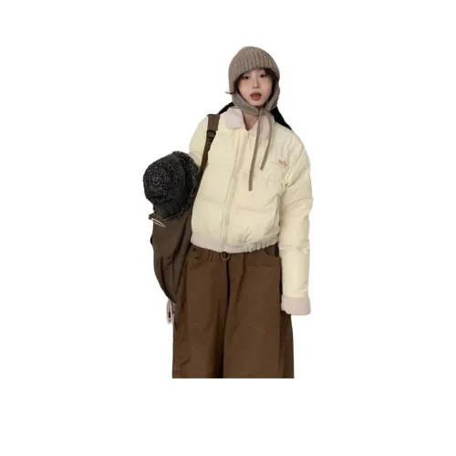 ZVJH Желтый Женские пуховики