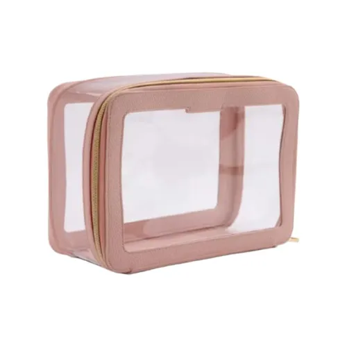 Ботинки Квадрат Розовый Прозрачный Косметички Пылезащитный Встроенная память