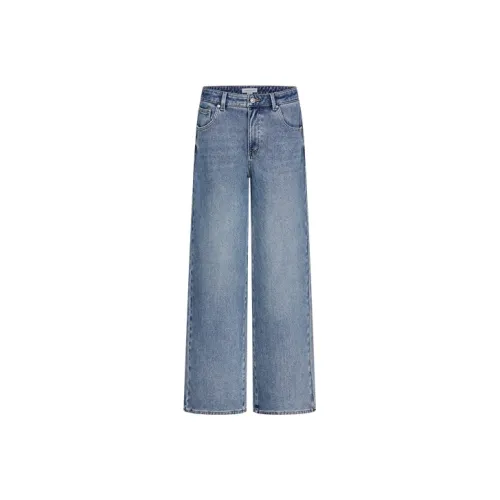 URBAN REVIVO Blue Women's Jeans URBAN REVIVO Синий Женские Джинсы