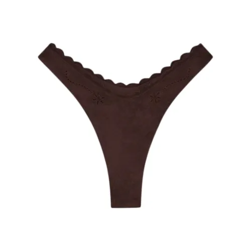 FRANKIES BIKINIS Полнолуние Замша Бикини Низ Плавательные шорты Женские