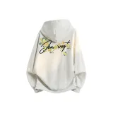 Бело-серый вереск, флисовая подкладка