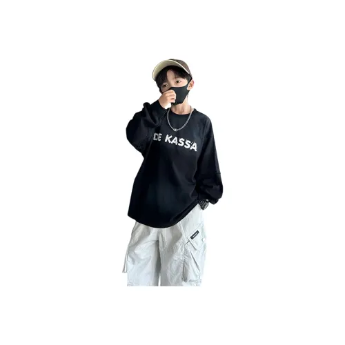 Lanza Повседневный свитшот Зимний Черный Подростки