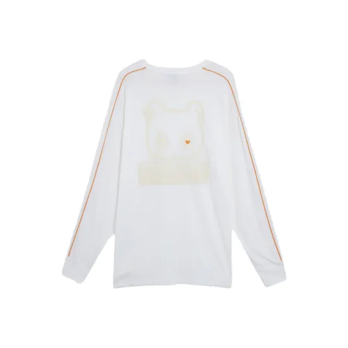 PUMA NEKO SAN Белый Унисекс T-рубашки