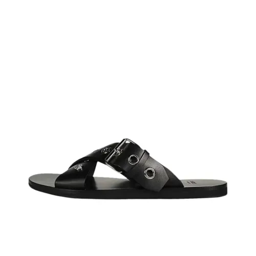 VERSACE Слипоны Мужской Черный