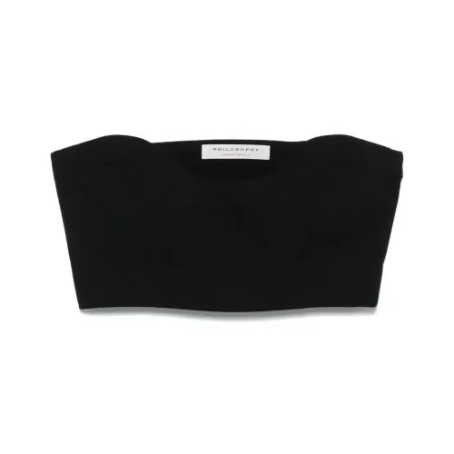 PHILOSOPHY DI LORENZO SERAFINI Без бретелек Топ Женский