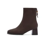 Коричневый с флисовой подкладкой