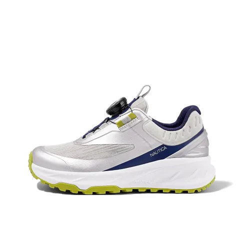 NAUTICA Низкий топ Детская беговая обувь Серебристо-серый Подростки