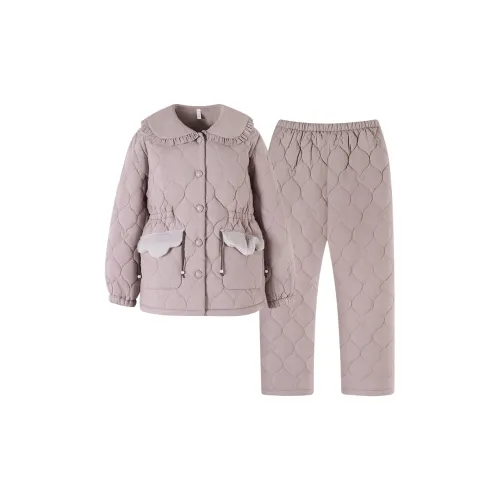 Qin Jing Пижамный комплект женский светло-фиолетовый