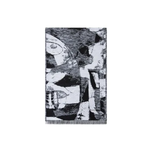 JIUMU 100% шелк из тутового шелкопряда Вязаные шарфы Женские