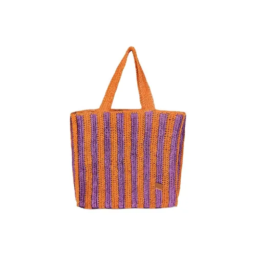 Desigual Ткань Одно Плечо Сумка Большая Женская Оранжевая