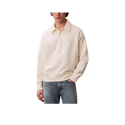 Calvin Klein Винтажный Белый Мужское Поло