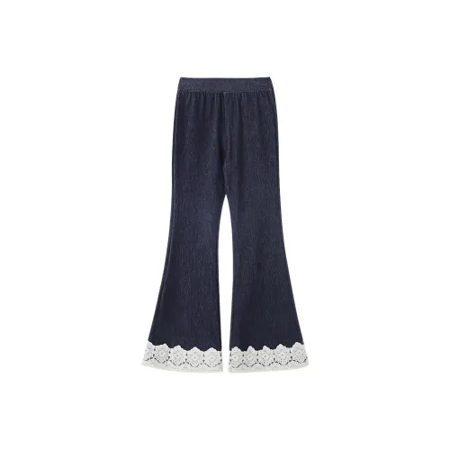 YUANYUAN GIRL Расклешенные штаны Зимние Дети Возраст 3-7 лет