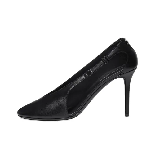 COURREGES OBLIQUE Узкий каблук Высокие каблуки 9 см Женские Черный