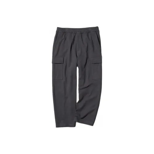 UNIQLO Карго Брюки Унисекс Темно-Серый
