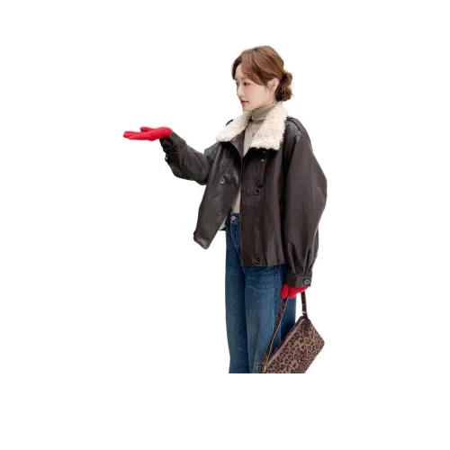 MEXICAN Кожа Куртка Пальто Женские